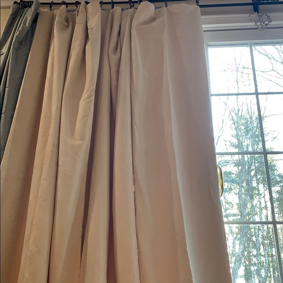 Pottery Barn Accents Pottery Barn Suede Luxury Curtain Drapes Set